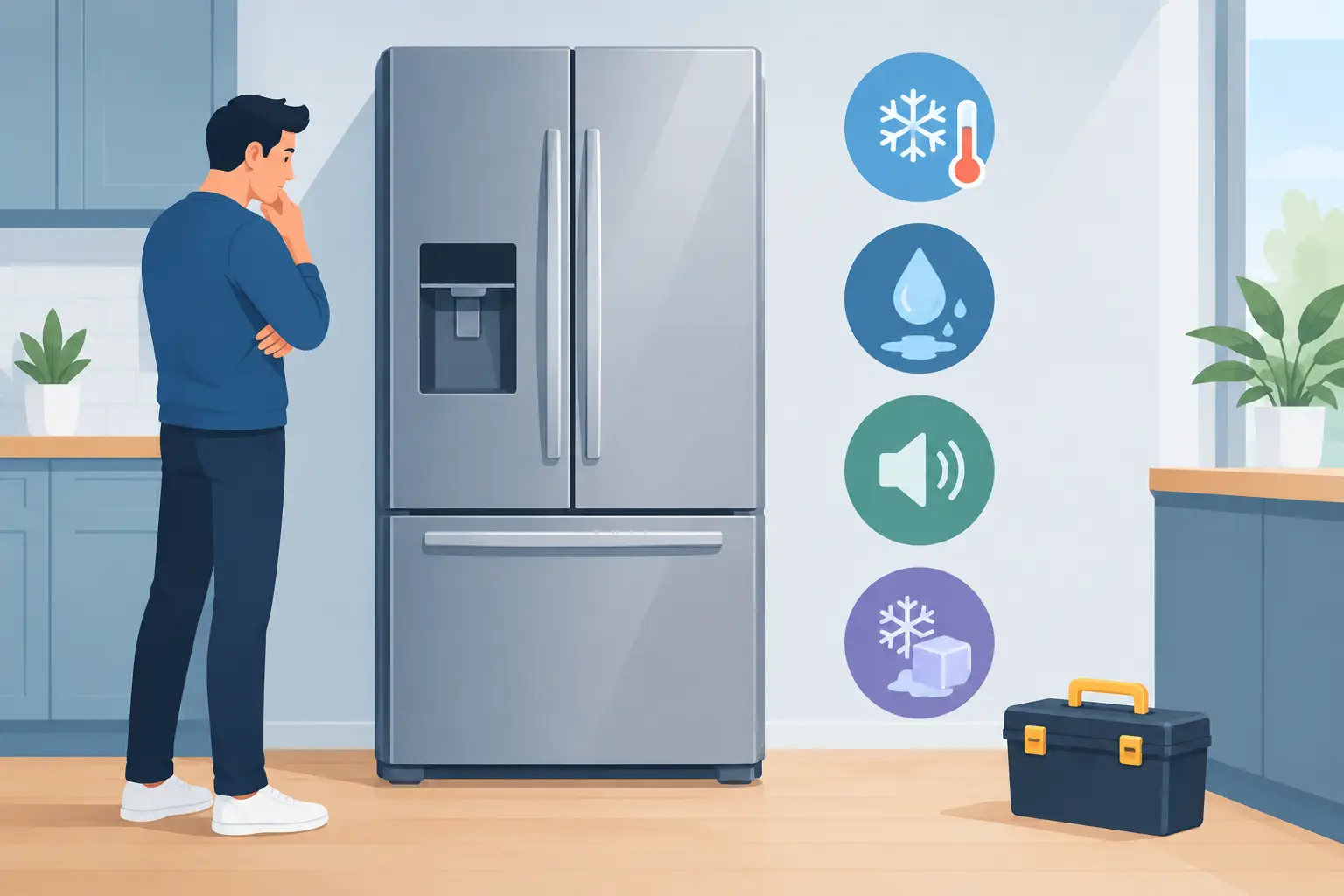 Common Refrigerator Problems and What to Do First