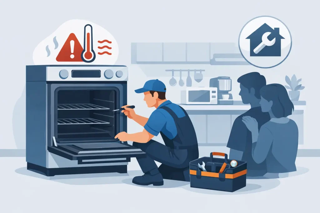 Oven Not Heating Repair Hennessey Homeowners Need