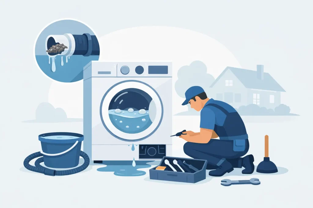 Washer Not Draining Repair for Mountain View CA Homes