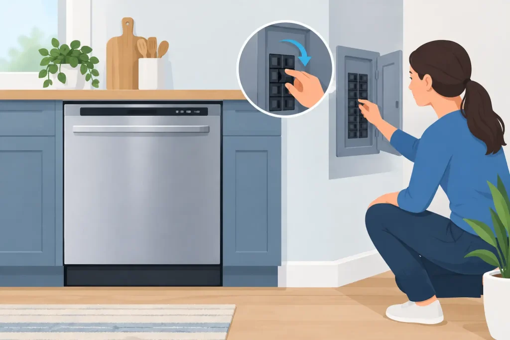 How to Reset a Tripped Dishwasher Safely